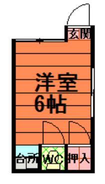 間取図|アパート・中野区江原町2丁目・大江戸線 新江古田 歩7分