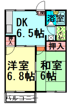 間取図|アパート・中野区江原町1丁目・大江戸線 新江古田 歩7分