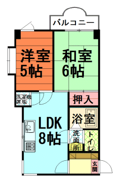 間取図|貸貸マンション・東京都練馬区旭丘1丁西武池袋線 江古田 徒歩6分・大江戸線 新江古田 歩6分|楽器可