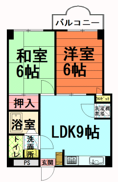 間取図|貸貸マンション・東京都練馬区旭丘1丁西武池袋線 江古田 徒歩6分・大江戸線 新江古田 歩6分|楽器可