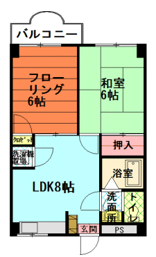 間取図|貸貸マンション・東京都練馬区旭丘1丁西武池袋線 江古田 徒歩6分・大江戸線 新江古田 歩6分|楽器可