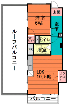 間取図|賃貸マンション・練馬区豊玉北3丁目・大江戸線 新江古田 歩10分