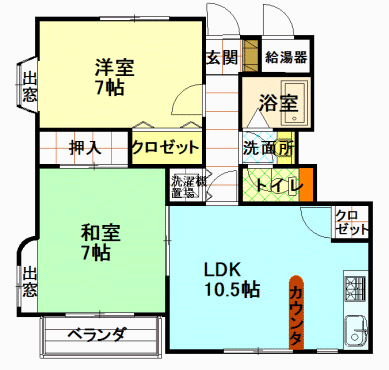 間取図|賃貸 マンション・東京都板橋区向原2丁目・東京メトロ有楽町線 小竹向原駅 徒歩4分
