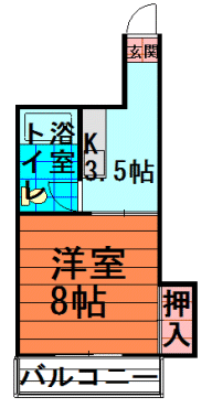 間取図|賃貸マンション・板橋区向原3丁目・東京メトロ有楽町線 小竹向原 歩5分