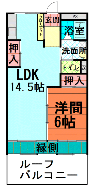 間取図|賃貸マンション・東京都中野区江原町1丁目・大江戸線 新江古田 歩3分|ペット可・楽器可