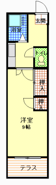 間取図|賃貸マンション・練馬区豊玉北2丁目・大江戸線 新江古田 歩5分