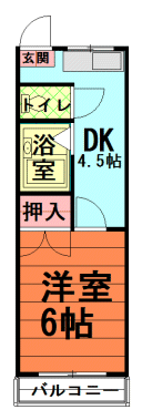 間取図|賃貸マンション・練馬区豊玉北2丁目・大江戸線 新江古田 歩5分